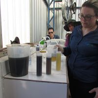 Visita técnica e aula de campo em aterro sanitário 
